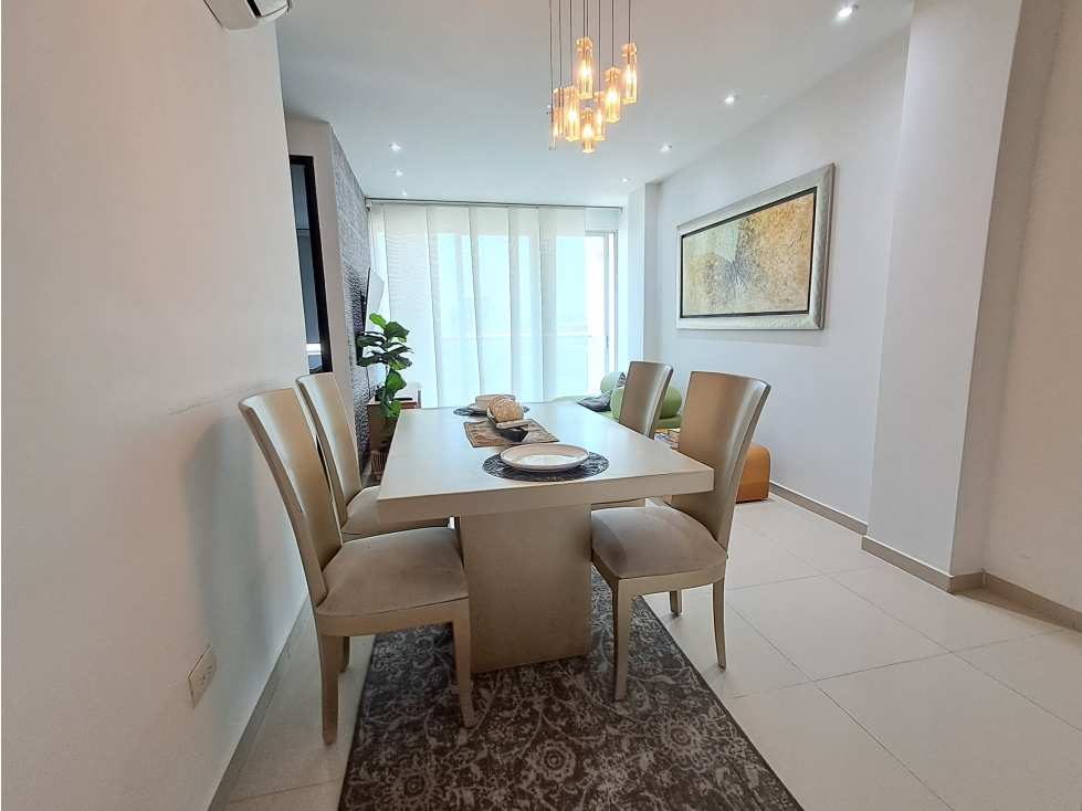 APARTAMENTO EN ARRIENDO Y VENTA AMOBLADO EN VILLA SANTOS — foto 2