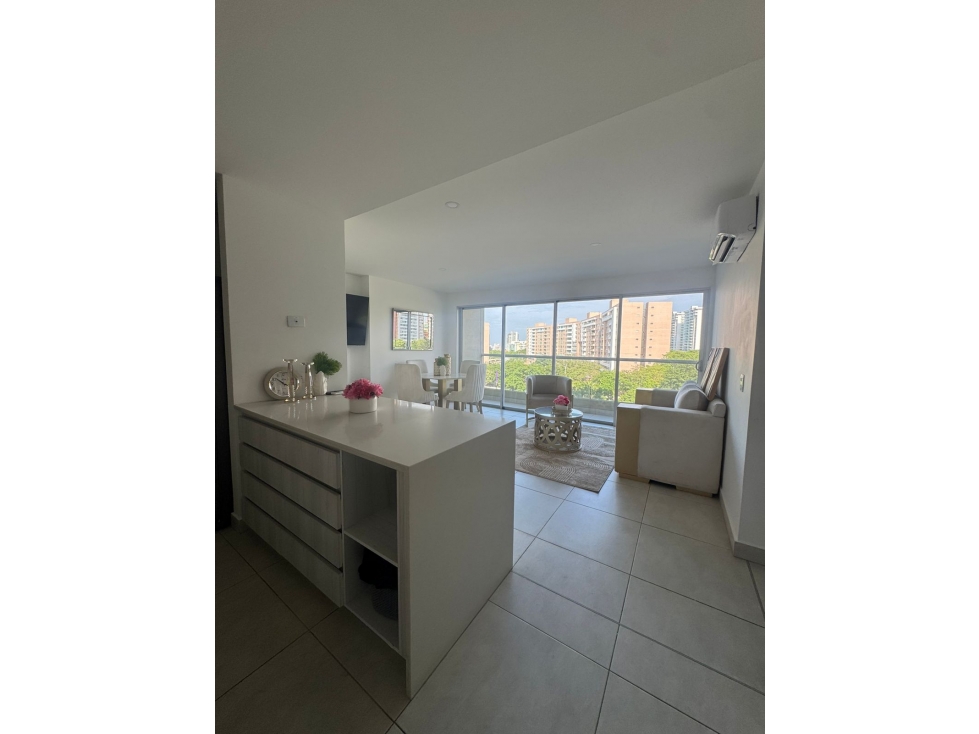 APARTAMENTO AMOBLADO EN ARRIENDO EN BUENAVISTA