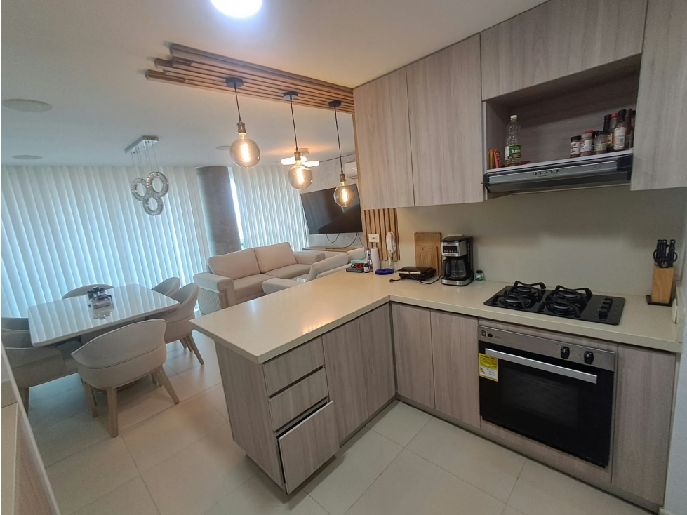 APARTAMENTO AMOBLADO EN ARRIENDO EN ALTOS DEL LIMON — foto 5