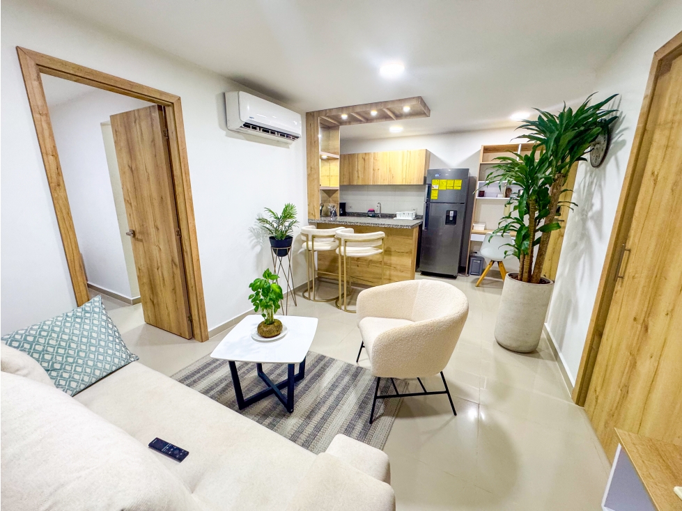 APARTAESTUDIO AMOBLADO EN ARRIENDO EN NUEVO HORIZONTE