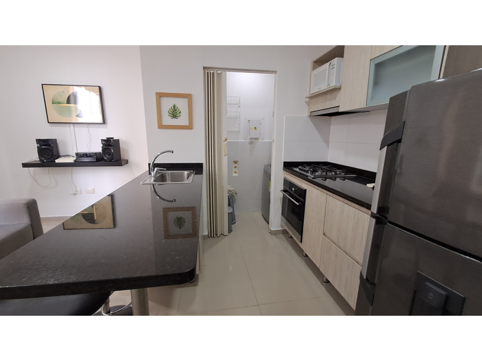 APARTAESTUDIO AMOBLADO EN ARRIENDO EN EL POBLADO — foto 6