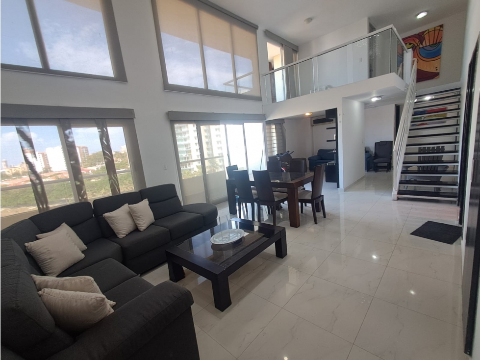 APARTAMENTO DUPLEX AMOBLADO EN ARRIENDO Y VENTA EN MIRAMAR