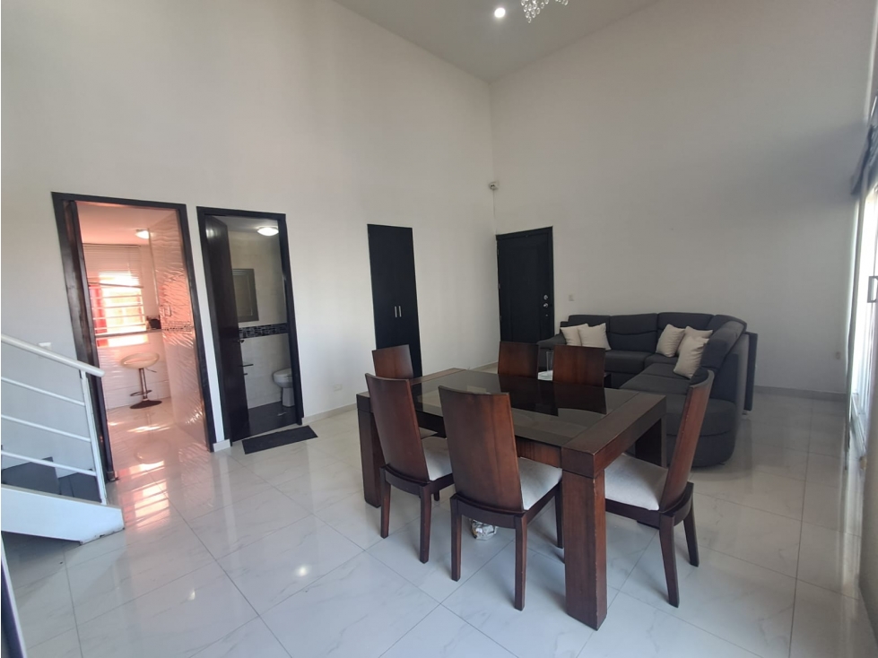 APARTAMENTO DUPLEX AMOBLADO EN ARRIENDO Y VENTA EN MIRAMAR — foto 6