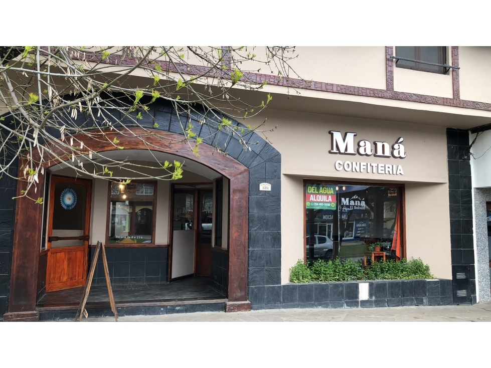 SE ALQUILA AMPLIO LOCAL SOBRE AV. SAN MARTÍN, EL BOLSÓN - 1