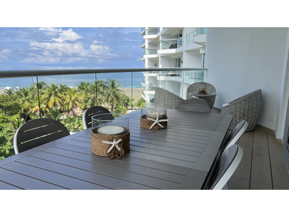 EXCLUSIVO APTO EN CARTAGENA, ZONA MORROS DE 137M2 CON 3 HAB, 4 BAÑOS