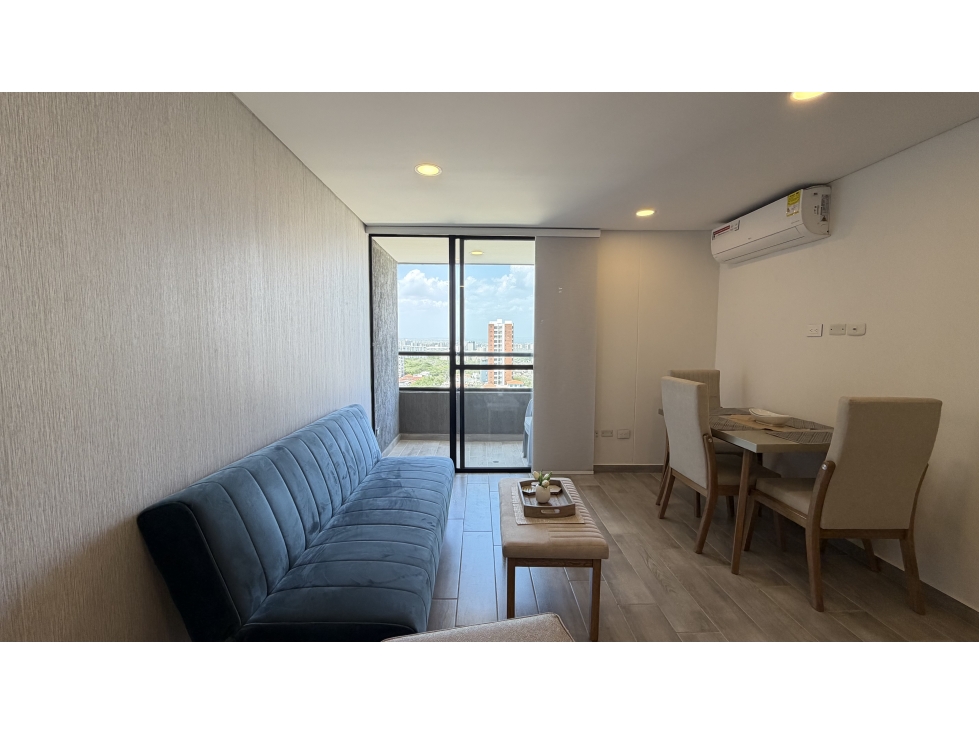 Apartamento amoblado en Castellana 51 de 83m2