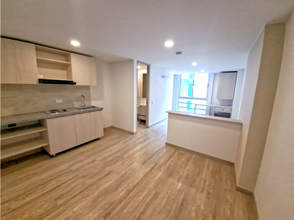Apartaestudio cerca al centro de Bogotá, Las Aguas | 28 m²