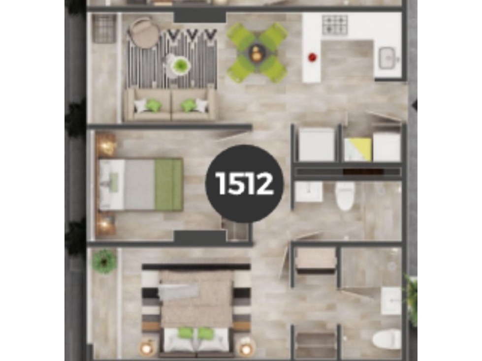 VENTA APARTAMENTO EN CONSTRUCCION EN FUNDADORES, ARMENIA, QUINDÍO — foto 2