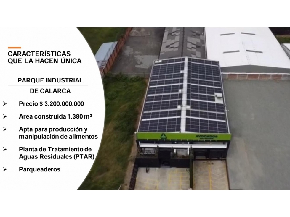 BODEGA EN ZONA INDUSTRIAL DE CALARCÁ, QUINDÍO - APTA PARA ALIMENTOS - 3