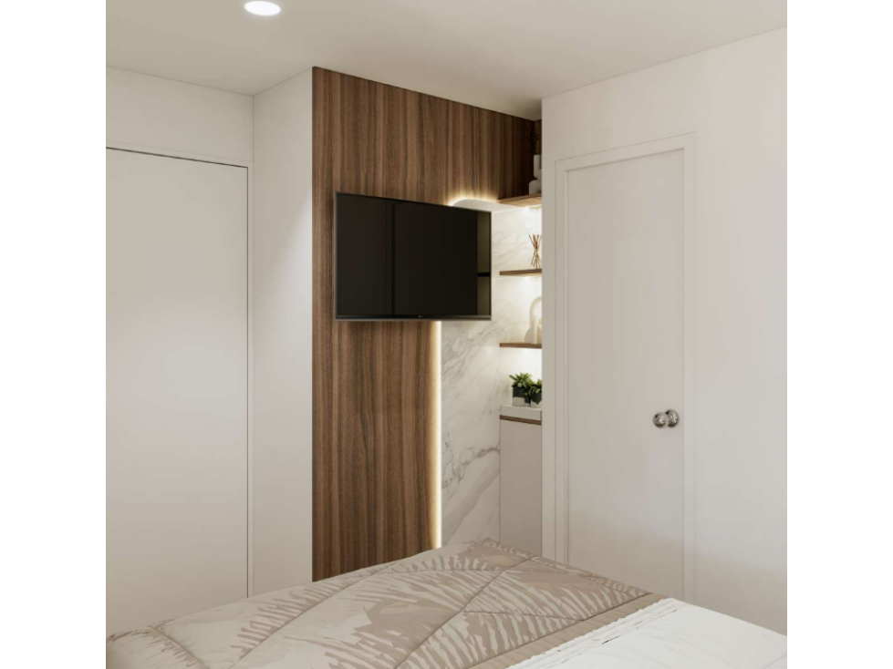 HERMOSO DEPA DE 2 DORMS EN CALERA DE LA MERCED, CERCA A PARQUE. - 5