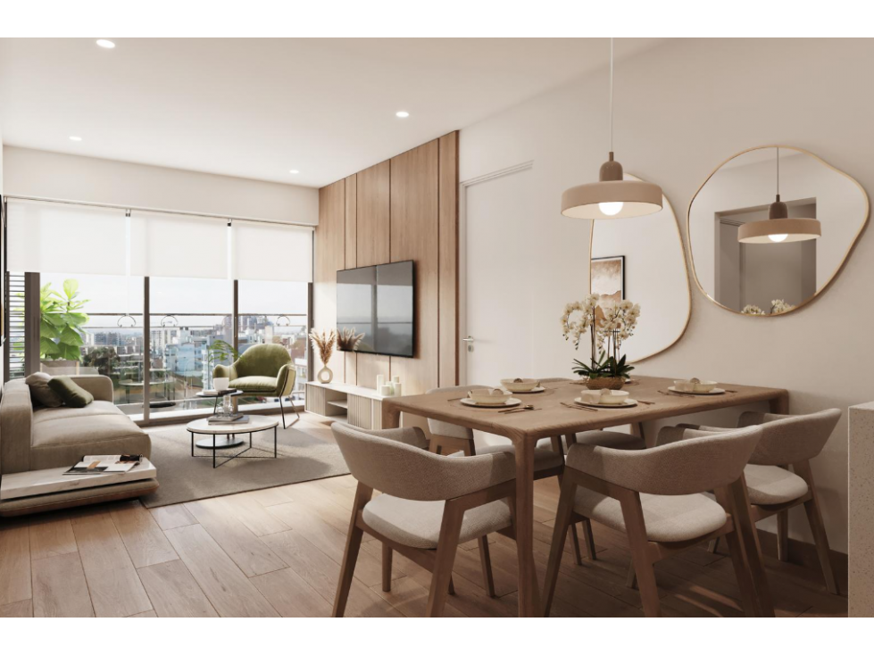 EN PLANOS: Departamento exclusivo en MIRAFLORES. - 1