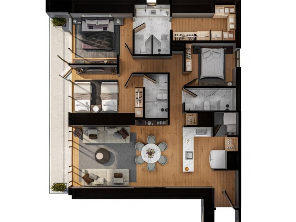 Venta Departamento Santa Fe - 2