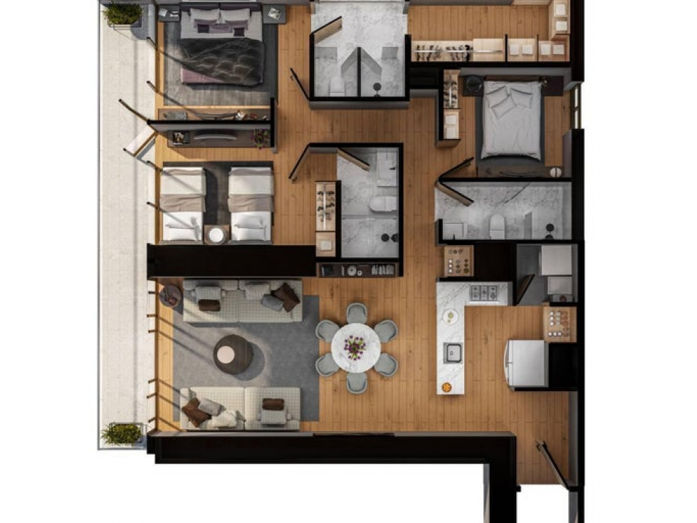 Venta Departamento Santa Fe - 2