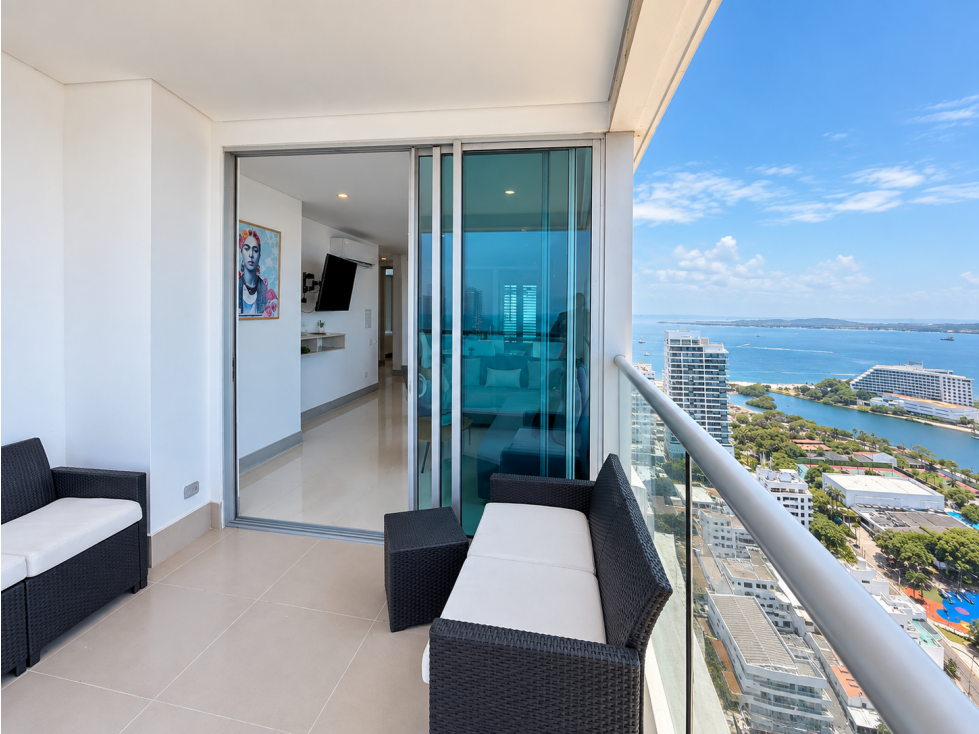 SE VENDE APARTAMENTO EN BOCAGRANDE - PALMETO BEACH - 4
