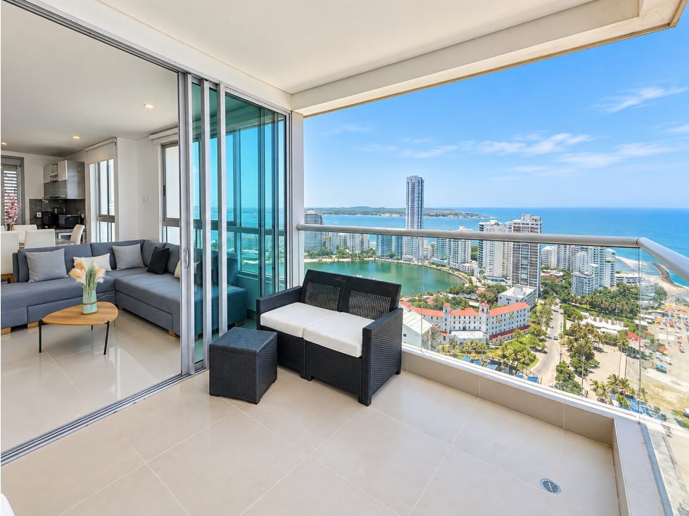 SE VENDE APARTAMENTO EN BOCAGRANDE - PALMETO BEACH - 5