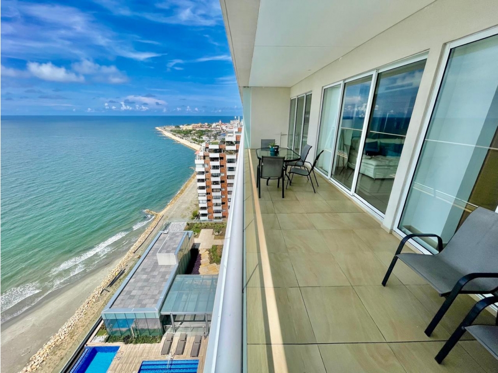 SE VENDE APARTAMENTO EN BOCAGRANDE - CONDIMINIO H2