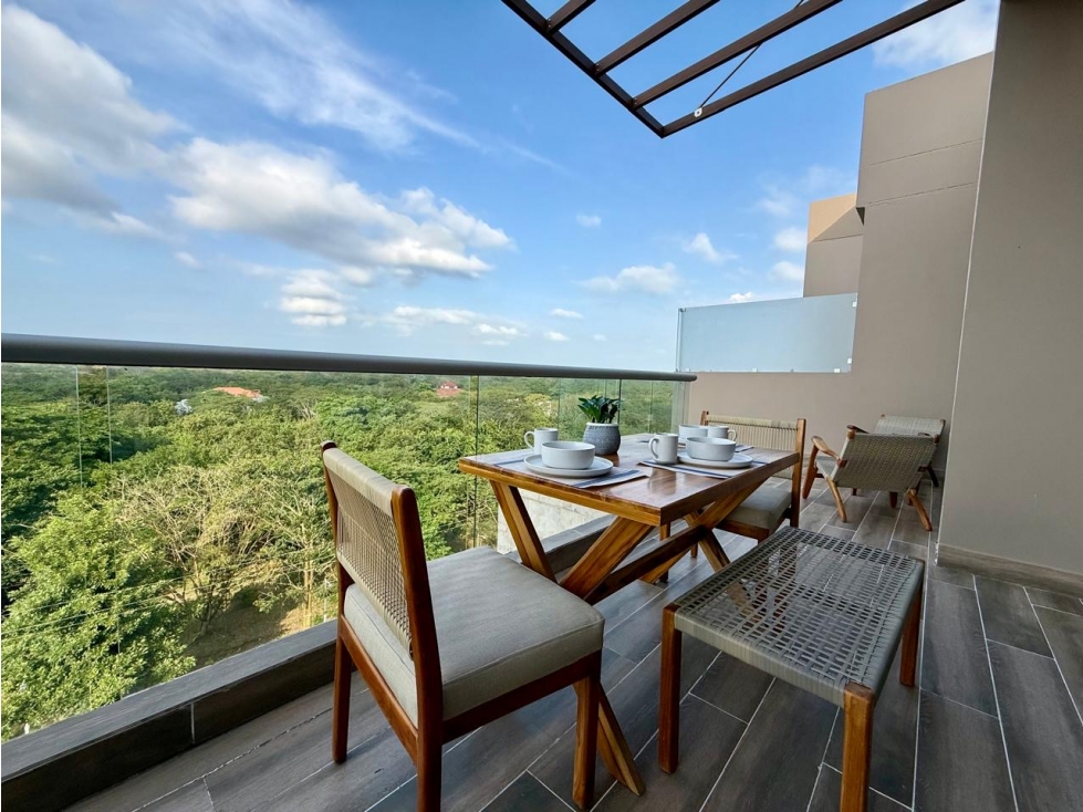 SE ARRIENDA APARTAMENTO AMOBLADO EN BAIA KRISTAL - CARTAGENA — foto 2