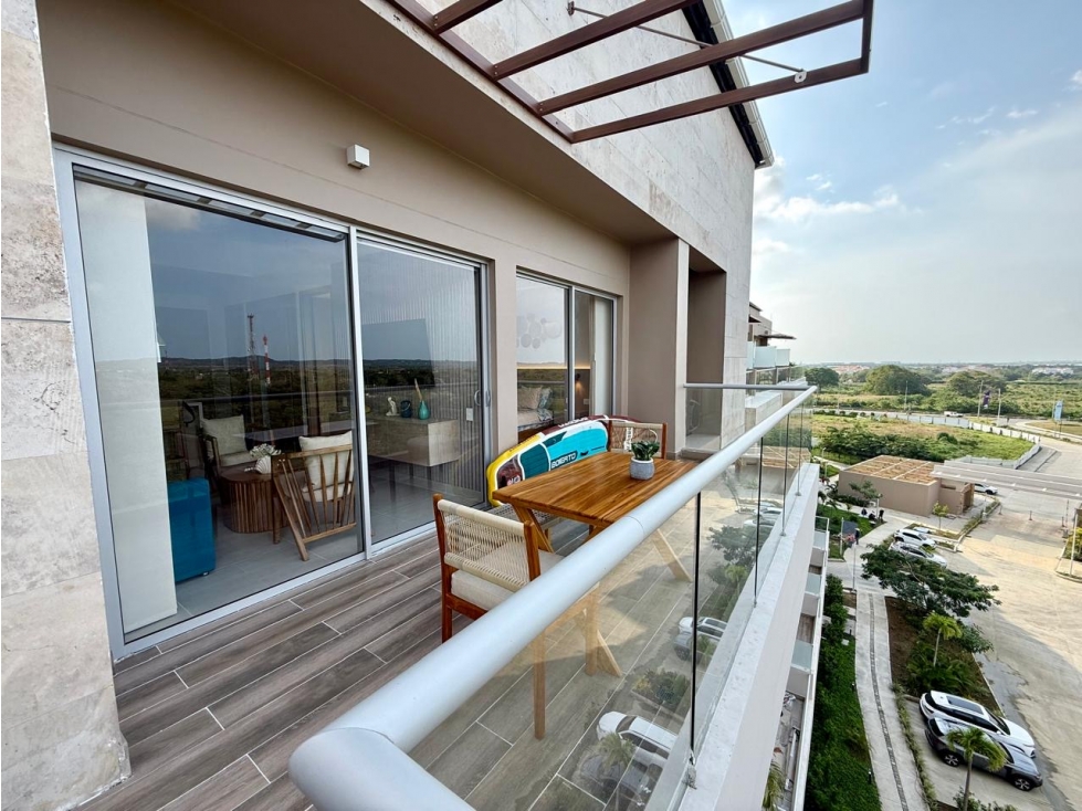 SE ARRIENDA APARTAMENTO AMOBLADO EN BAIA KRISTAL - CARTAGENA — foto 4
