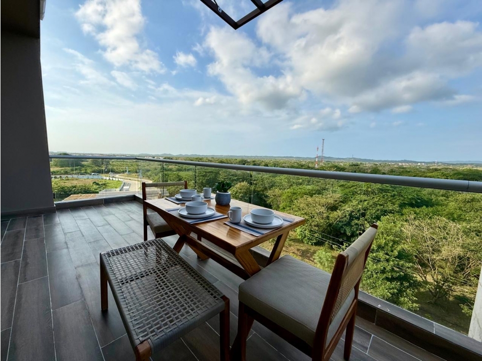 SE ARRIENDA APARTAMENTO AMOBLADO EN BAIA KRISTAL - CARTAGENA — foto 6