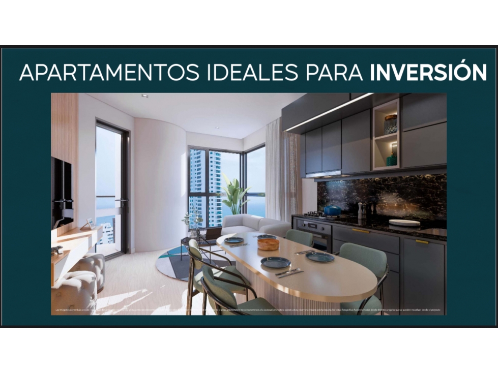 EN VENTA PROYECTO B3 LIVING - BOCAGRANDE - 2