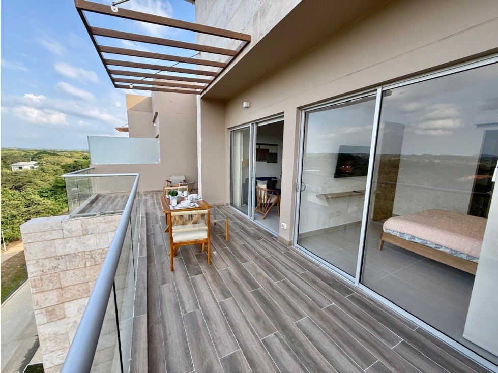 SE ARRIENDA APARTAMENTO AMOBLADO EN BAIA KRISTAL - CARTAGENA — foto 3