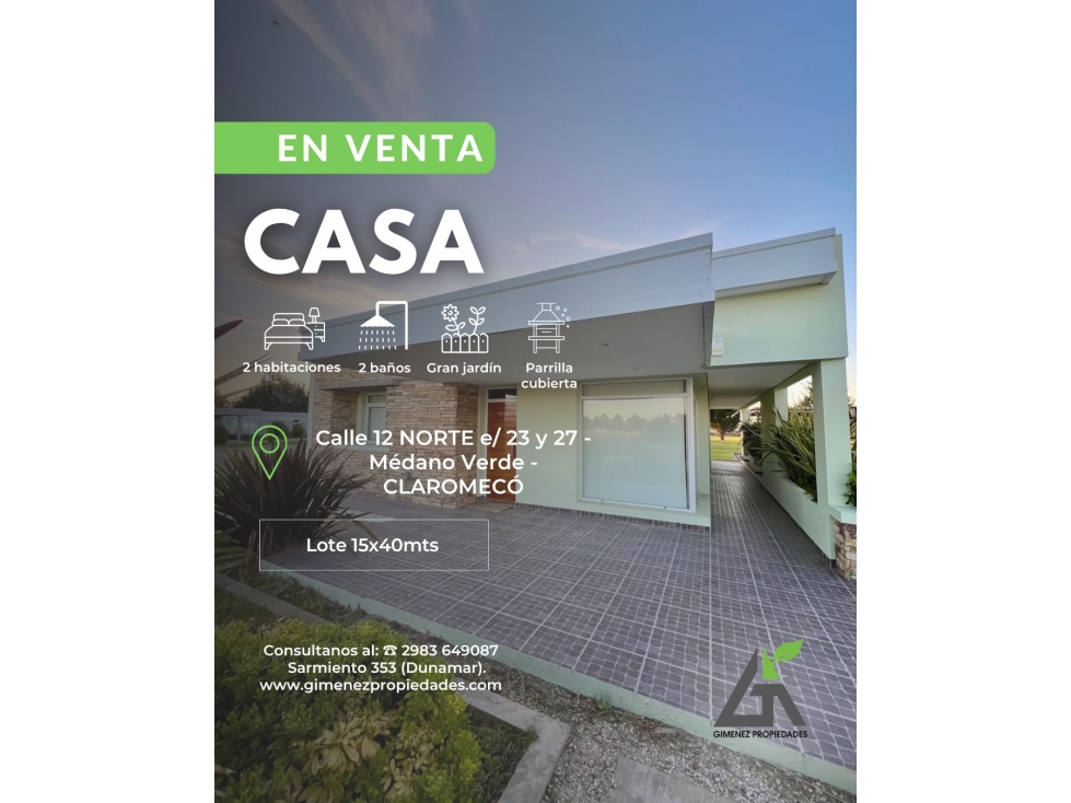 CASA Medano Verde | Calle 12 Norte entre 23 y 27 - 1