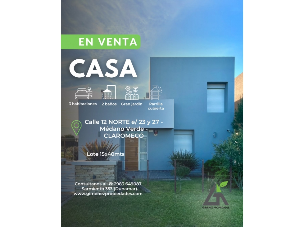 CASA Medano Verde | Calle 12 Norte entre 23 y 27 - 1