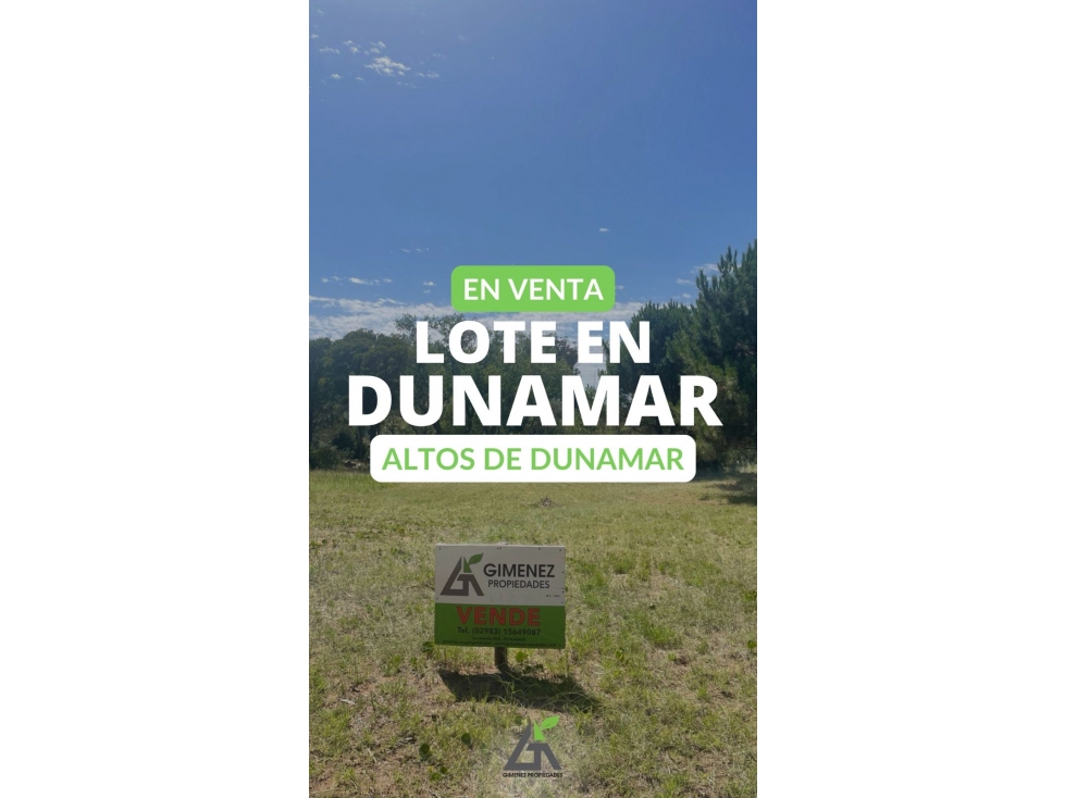 Lote ALTOS DUNAMAR - 1