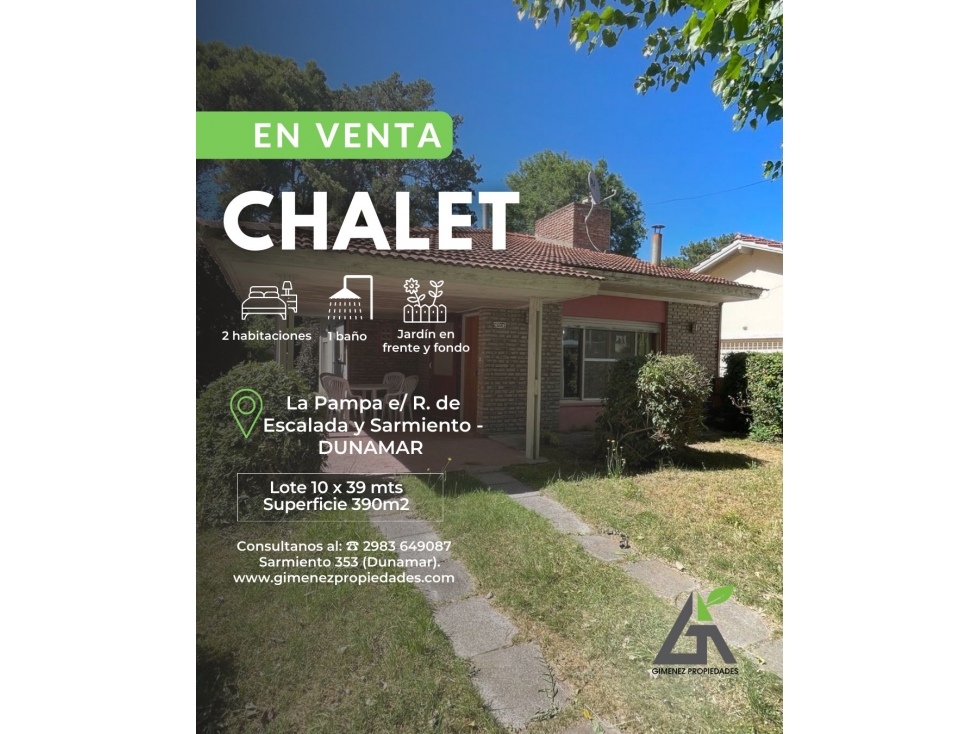 CASA Chalet DUNAMAR l Calle La Pampa e/ R. de Esc y Sarmiento - 1