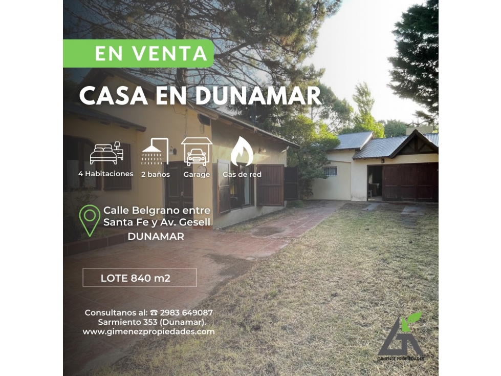 CASA AMARILLA DUNAMAR - 1