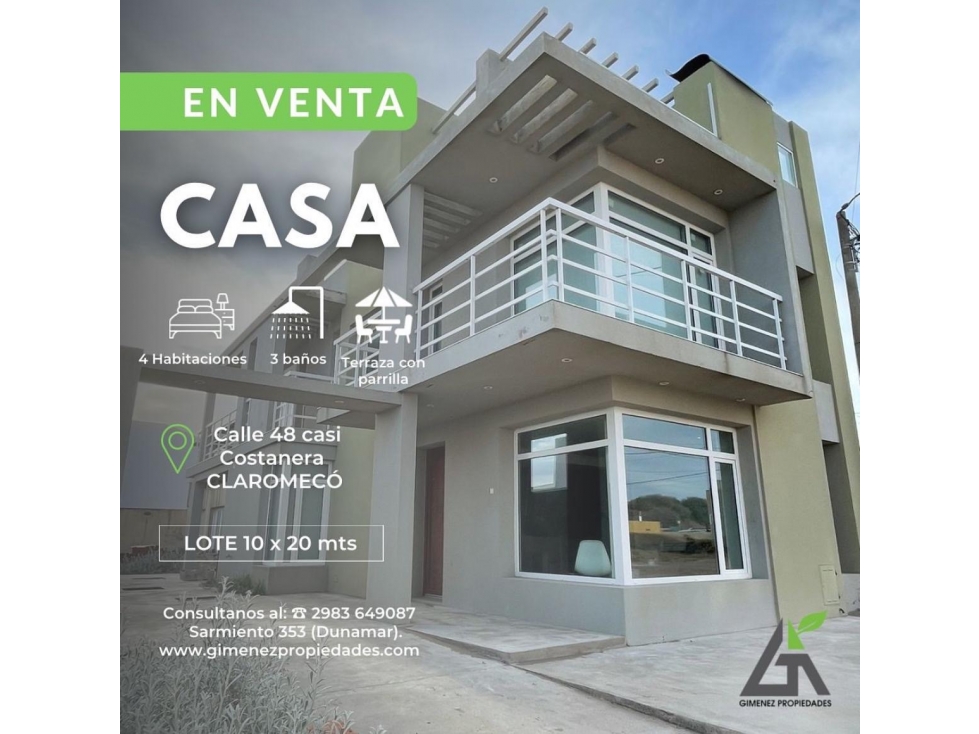 CASA Calle 48 Casi COSTANERA (3 PLANTAS) - 1