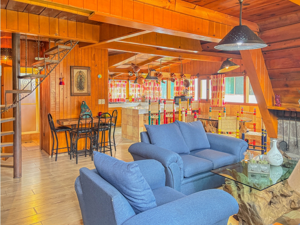CABAÑA EN VENTA EN AVÁNDARO | VALLE DE BRAVO — foto 2
