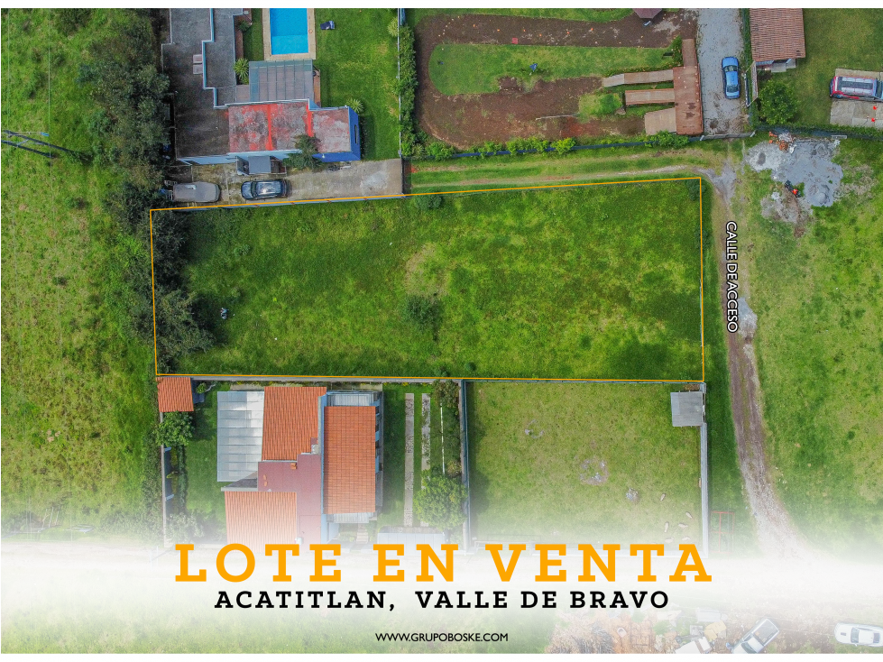 TERRENO EN VENTA EN ACATILAN, VALLE DE BRAVO | ZONA COMERCIAL — foto 2