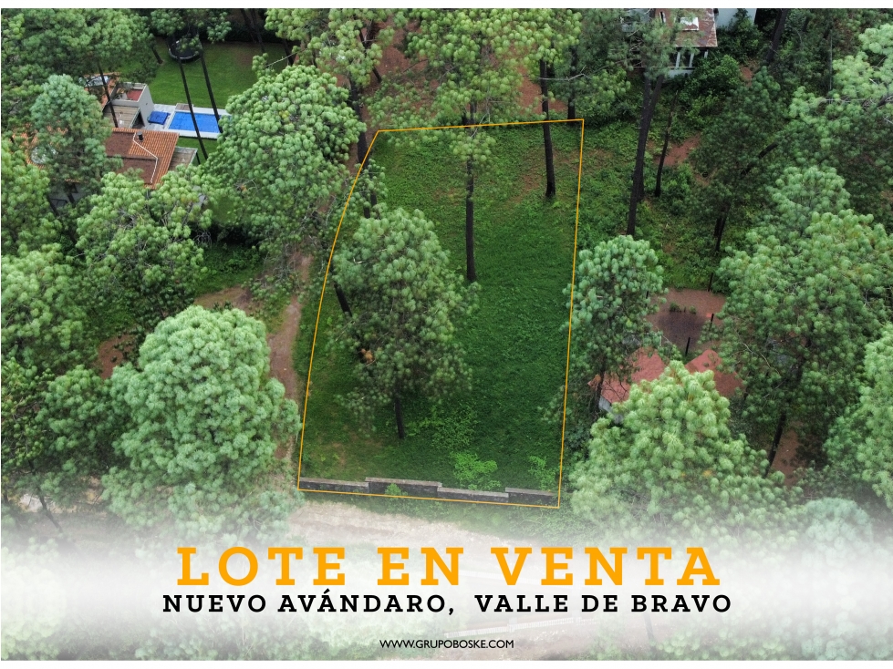 TERRENO EN VENTA EN AVÁNDARO | 1250 m² EN ZONA RESIDENCIAL - 1
