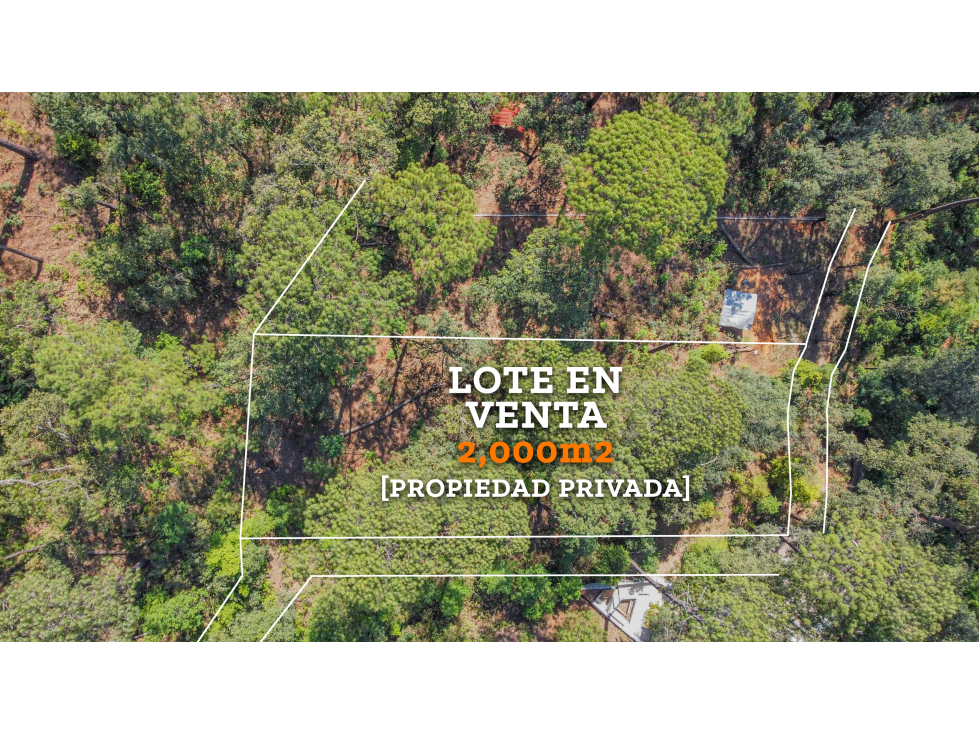 TERRENO EN VENTA EN ZONA BOSCOSA DE AVANDARO