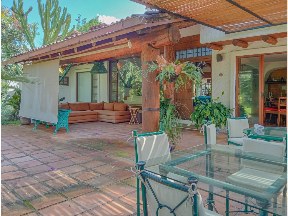 CASA ESTILO DESCANSO CON JARDIN Y JACUZZI EN RENTA EN SAN ANTONIO