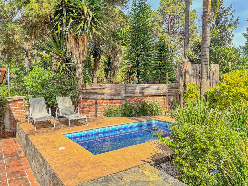 CABAÑA CON BUNGALOW EN VENTA | CENTRO DE AVÁNDARO | VALLE DE BRAVO — foto 3