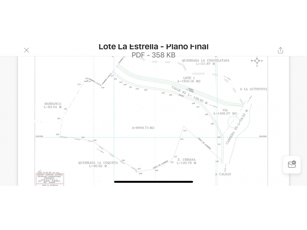 LOTE EN VENTA EN LA ESTRELLA ANTIOQUIA PARA DESARROLLO INMOBILIARIO - 1