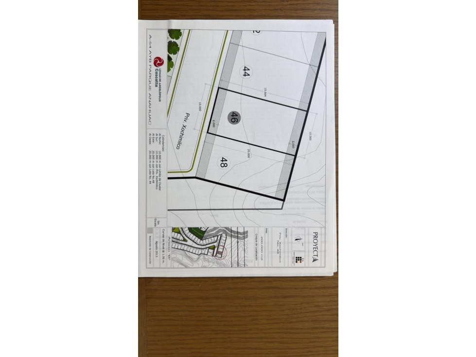 VENTA DE LOTE DE TERRENO PARQUE ANAHUAC LOMAS DE ANGELOPOLIS CASCATTA - 1