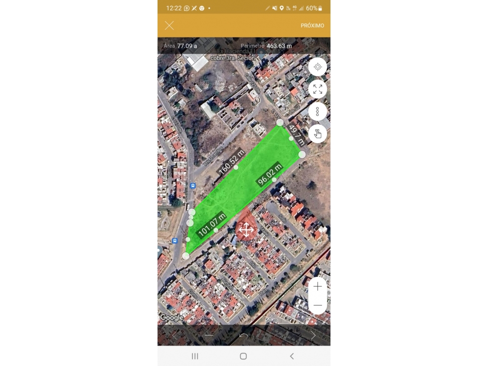 TERRENO EN VENTE PARA DESARROLLAR 7,316 M2 $ 1,700.00 M2 - 2