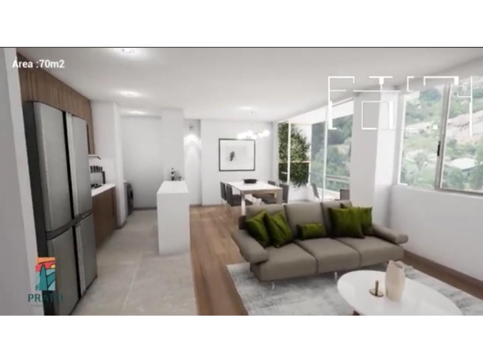 Apartamento en venta cesión de derecho en loma de San José Sabaneta — foto 3
