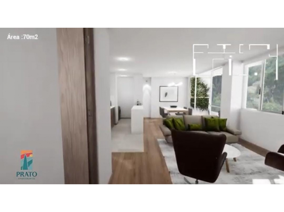Apartamento en venta cesión de derecho en loma de San José Sabaneta — foto 2
