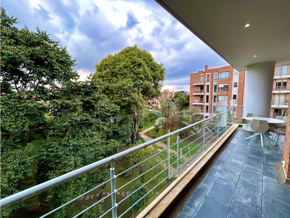 ESPECTACULAR APTO CON VISTA A PARQUE-GRAN BALCÓN-SANTA BARBARA-VENTA