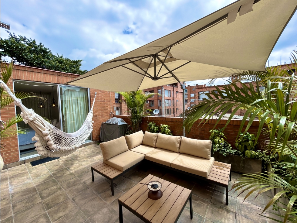 RENTAMOS APTO. REMODELADO CON INCREIBLE TERRAZA EN CHICO NAVARRA