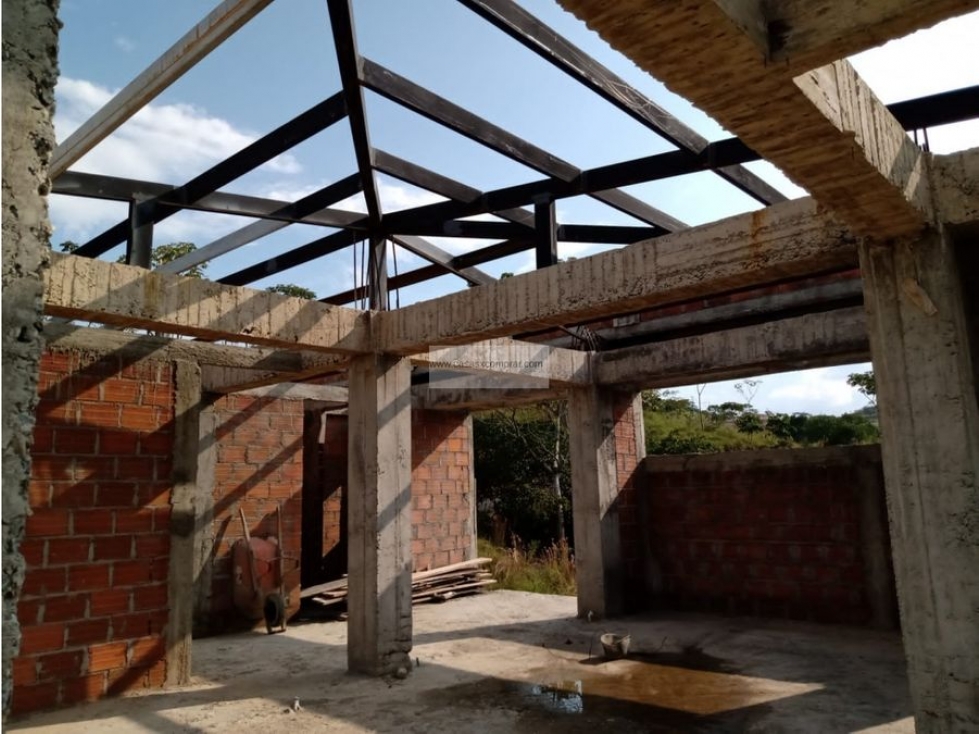 VENDO LOTE CON CASA EN CONSTRUCCION EN RESERVA DE RIO CLARO, JAMUNDI - 5