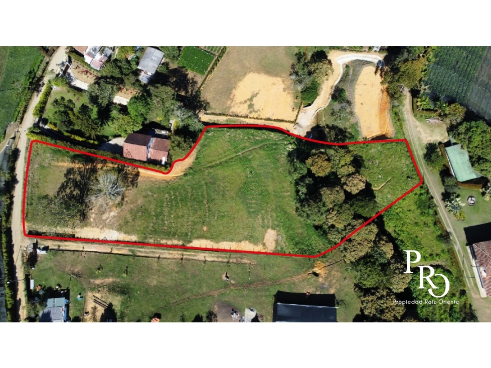 Venta de lote en Rionegro, Antioquia cerca a El Capiro