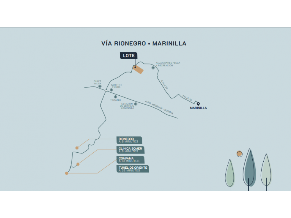 Venta de lote en exclusivo condominio de Marinilla, Antioquia — foto 6