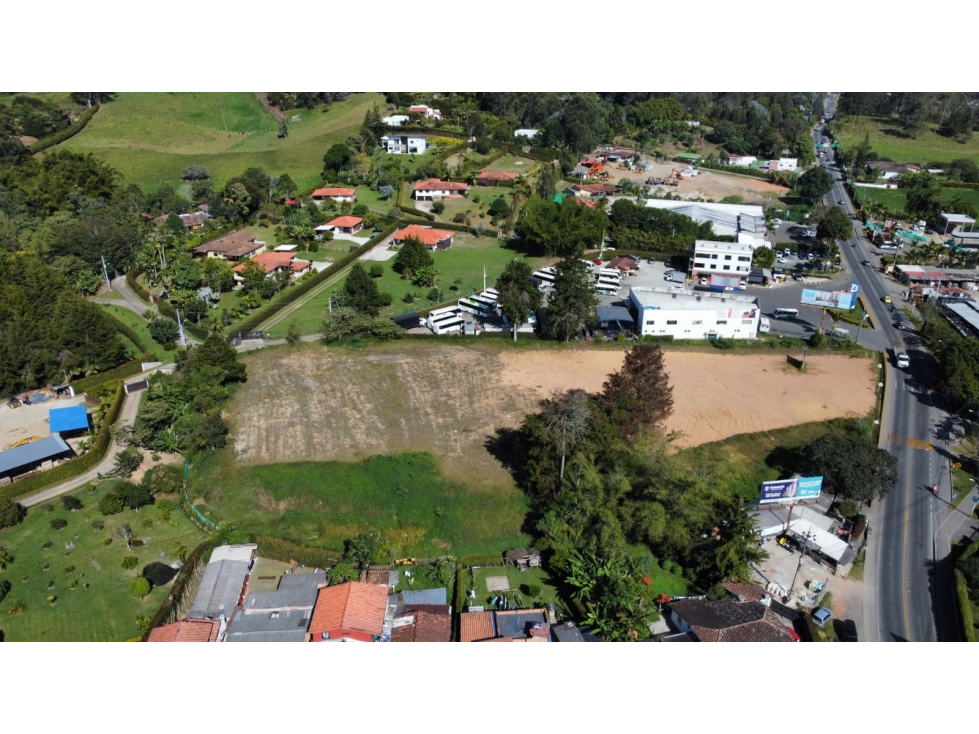 Venta de lote comercial en Rionegro, Antioquia