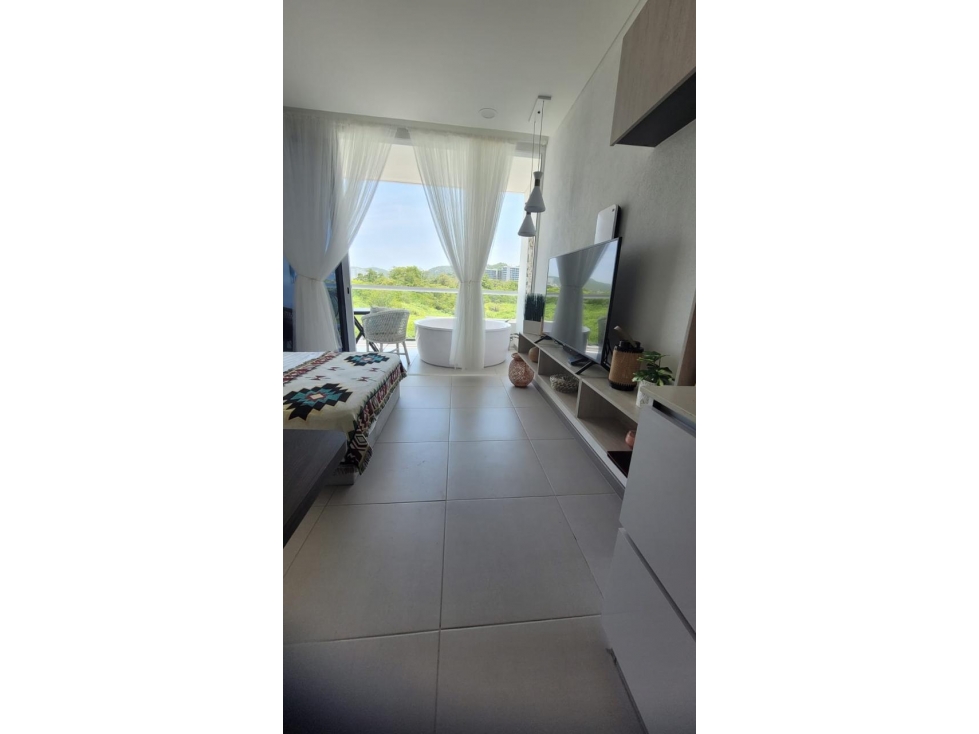 MODERNO APARTASUITE AMOBLADO CON VISTA AL MAR Y A PLAYA TORTUGA