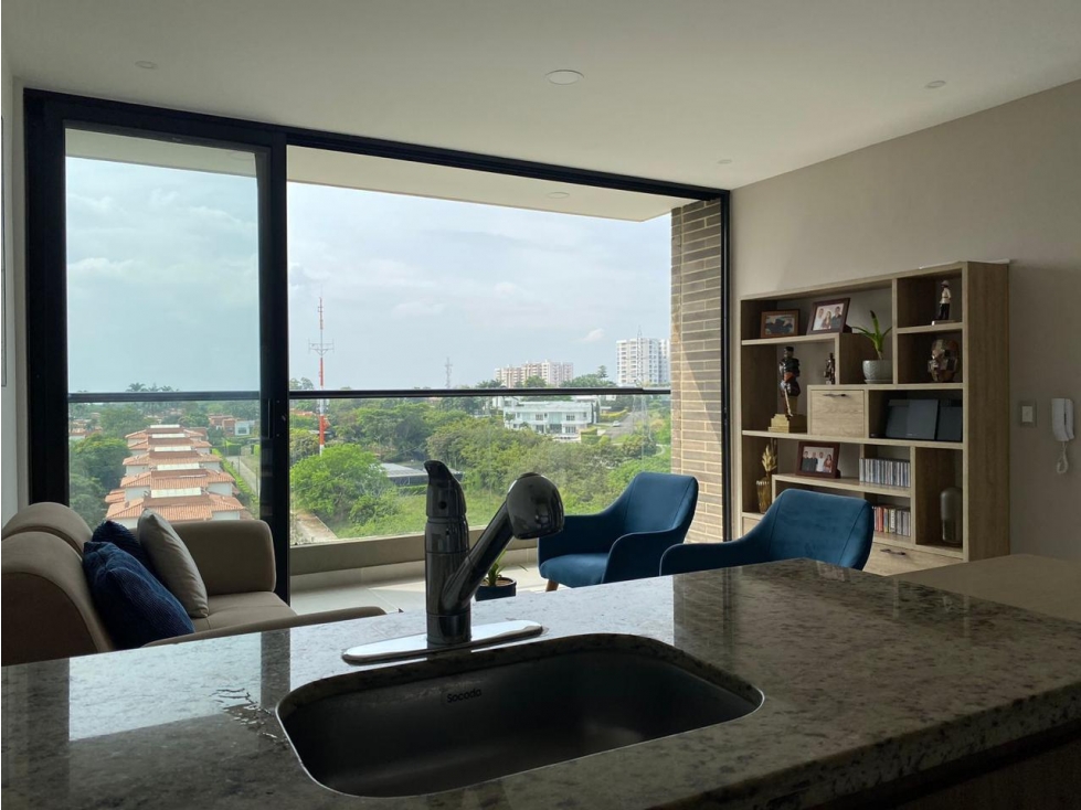 APARTAESTUDIO CON VISTA A LOS FARALLONES Y PANCE — foto 4